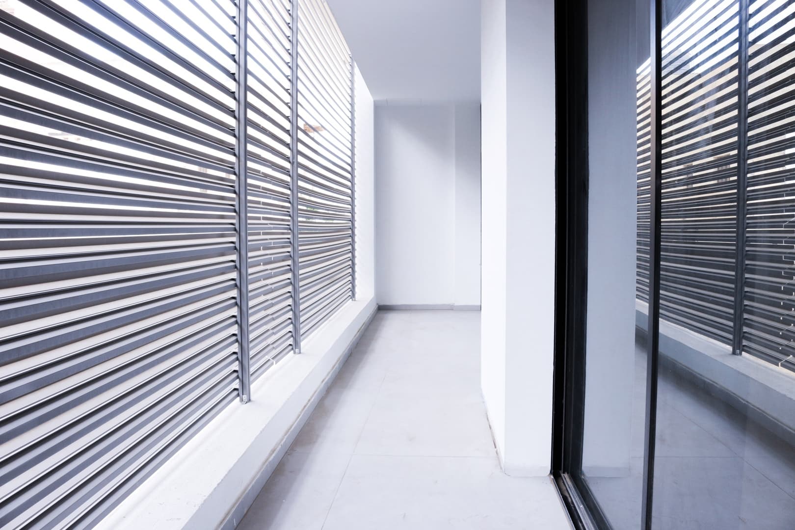 Board Room - adjacent balcony with louvered screens