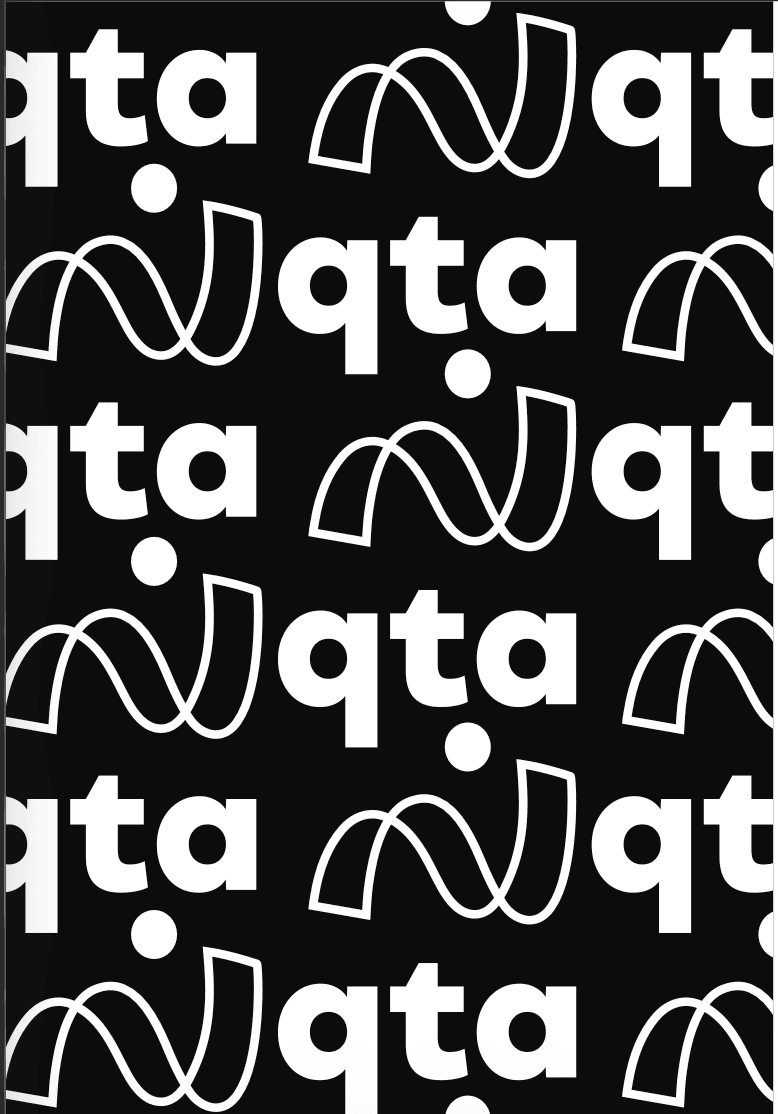 Nuqta branded pattern